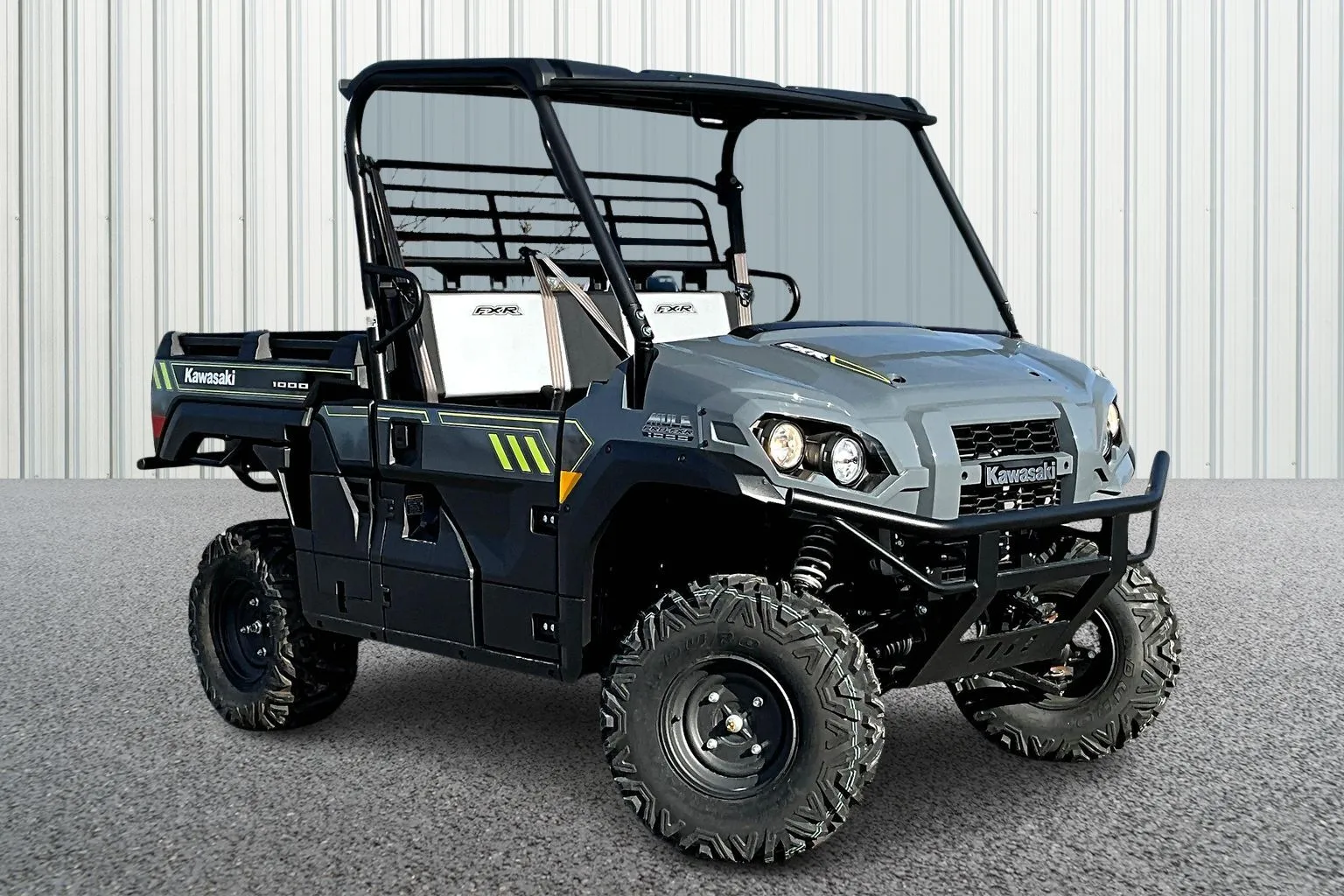 Gray 2026 Kawasaki Mule PRO-FXR 1000 Base for sale in Winchester, VA