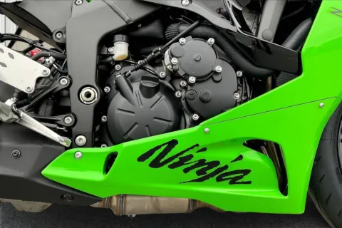 Another view of 2026 Kawasaki Ninja ZX-6R ABS for sale in Winchester, VA at Valley Cycle Center