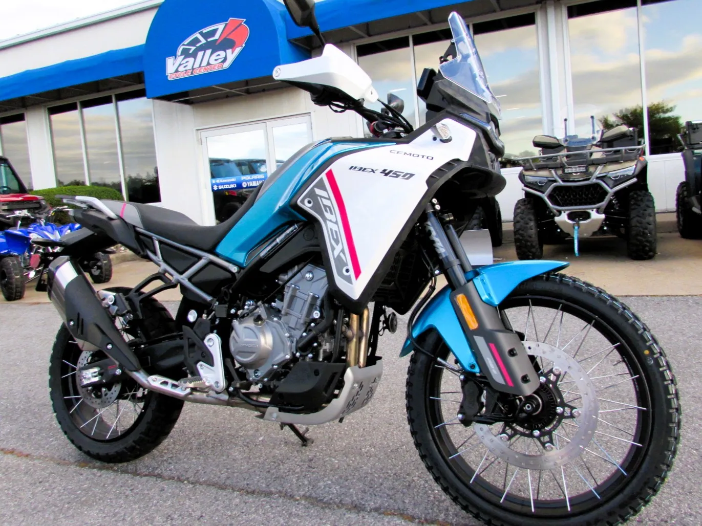 Blue 2026 CFMOTO IBEX 450 CF400-8US 450 for sale in Winchester, VA