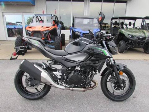 Photos of 2025 Kawasaki Z500 ABS for sale in Winchester, VA at Valley Cycle Center