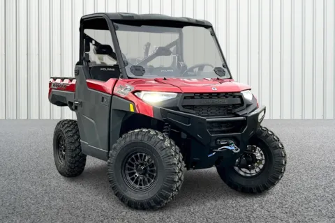 Red 2025 Polaris RANGER XP 1000 PREMIUM - SUNSET RED Premium for sale in Winchester, VA