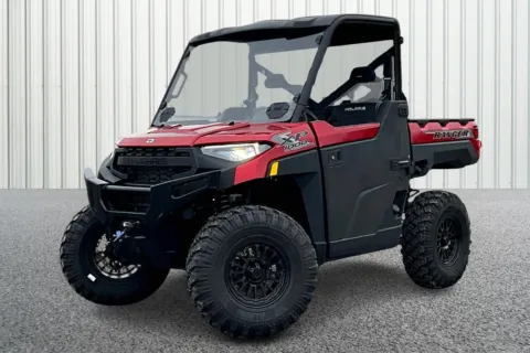 Another view of 2025 Polaris RANGER XP 1000 PREMIUM - SUNSET RED Premium for sale in Winchester, VA at Valley Cycle Center