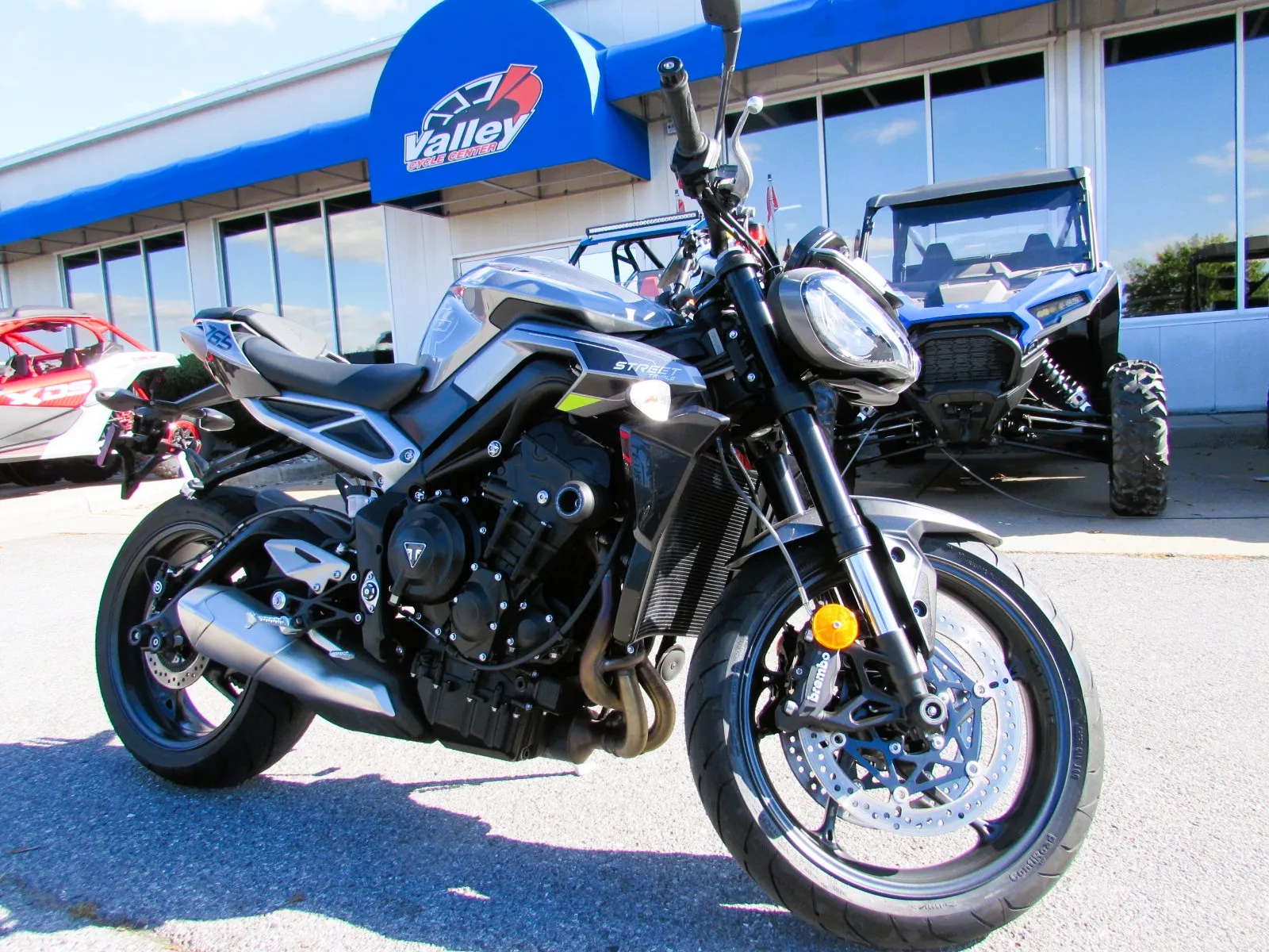 Silver 2024 Triumph Street Triple 765 R for sale in Winchester, VA