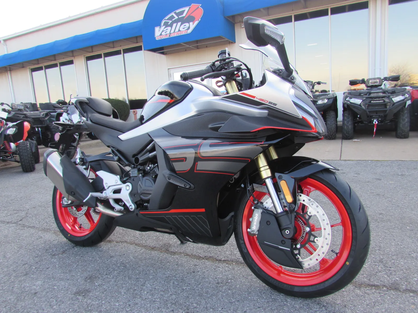 Black 2026 CFMOTO 450SS CF400-12US 450 for sale in Winchester, VA