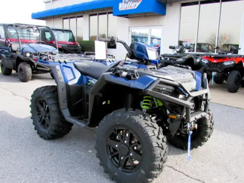Blue 2026 Polaris SPORTSMAN 850 TRAIL SPRINGFIELD BLUE Trail for sale in Winchester, VA
