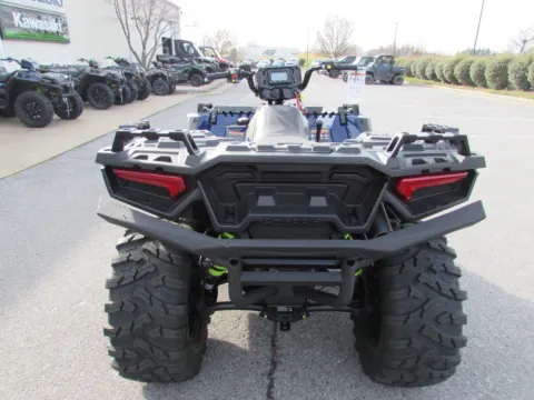 Another view of 2026 Polaris SPORTSMAN 850 TRAIL SPRINGFIELD BLUE Trail for sale in Winchester, VA at Valley Cycle Center