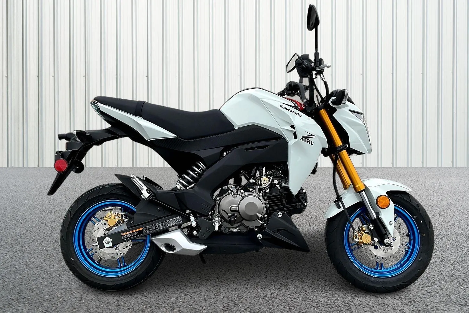 White 2026 Kawasaki Z125 PRO Base for sale in Winchester, VA