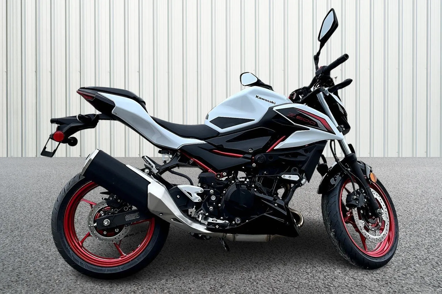 White 2026 Kawasaki Z500 SE ABS for sale in Winchester, VA