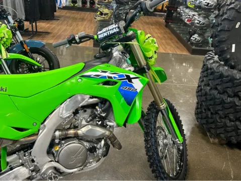 Another view of 2026 Kawasaki KX 450 for sale in Winchester, VA at Valley Cycle Center