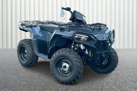 Gray 2025 Polaris SPORTSMAN 570 UTILITY HD - STEALTH GRAY Utility HD for sale in Winchester, VA