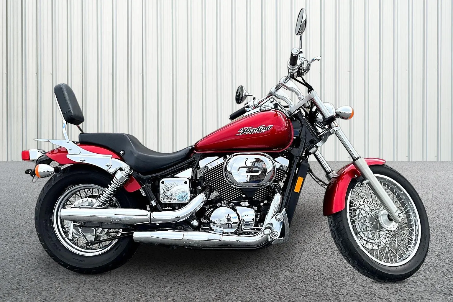 Red 2007 HONDA Shadow 750 Deluxe ACE for sale in Winchester, VA
