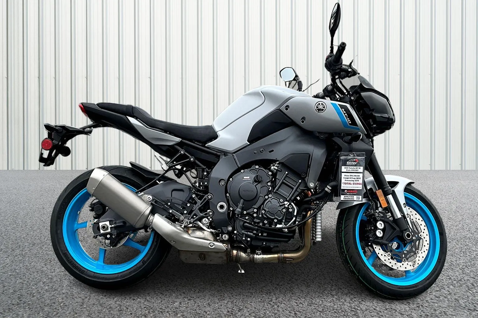 Gray 2025 Yamaha MT-10 for sale in Winchester, VA