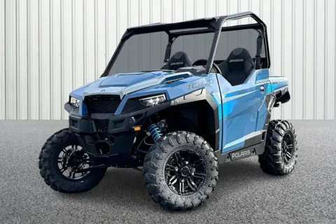Another view of 2025 Polaris GENERAL 1000 PREMIUM - ZENITH BLUE Premium for sale in Winchester, VA at Valley Cycle Center