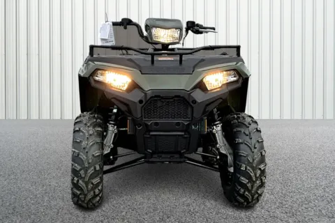 Photos of 2026 Polaris SPORTSMAN 450 H.O. EPS SAGE GREEN CA EPS for sale in Winchester, VA at Valley Cycle Center