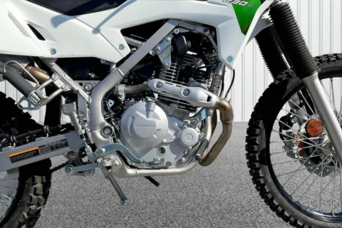 Another view of 2026 Kawasaki KLX 230 S ABS for sale in Winchester, VA at Valley Cycle Center