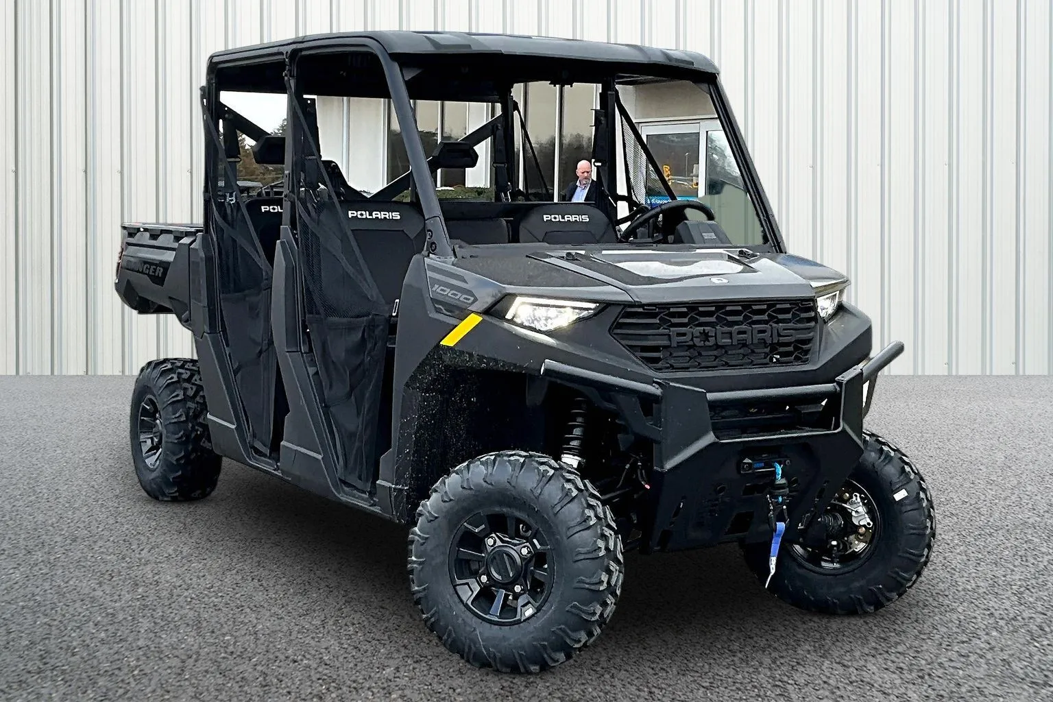 Gray 2026 Polaris RANGER CREW 1000 PREMIUM GRANITE GRAY Premium for sale in Winchester, VA