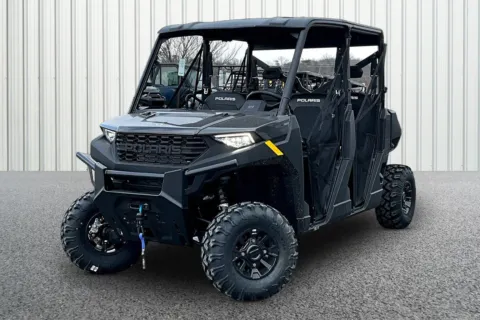 Another view of 2026 Polaris RANGER CREW 1000 PREMIUM GRANITE GRAY Premium for sale in Winchester, VA at Valley Cycle Center