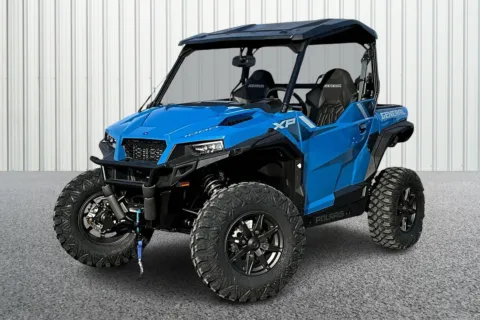 Another view of 2026 Polaris GENERAL XP 1000 PREMIUM EARTH BLUE Premium for sale in Winchester, VA at Valley Cycle Center
