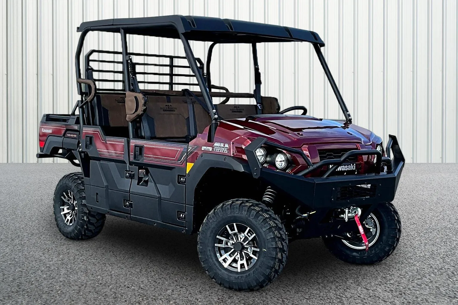Red 2026 Kawasaki Mule PRO-FXT 1000 Platinum Ranch Edition for sale in Winchester, VA