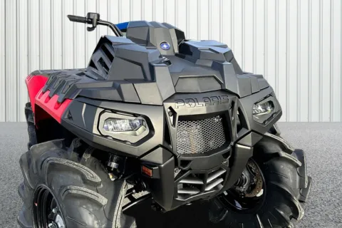 Another view of 2026 Polaris SPORTSMAN 850 MUD EDITION FURY RED Mud Edition for sale in Winchester, VA at Valley Cycle Center