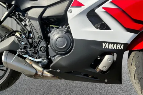 Another view of 2026 Yamaha YZF-R7 70th Anniversary Edition R7 for sale in Winchester, VA at Valley Cycle Center