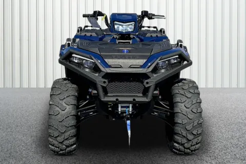 Photos of 2026 Polaris SPORTSMAN 850 TRAIL SPRINGFIELD BLUE Trail for sale in Winchester, VA at Valley Cycle Center
