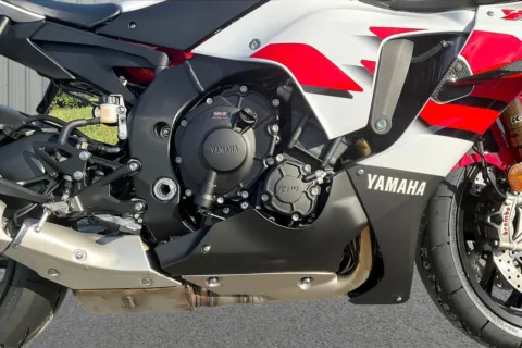 Another view of 2026 Yamaha YZF-R1 70th Anniversary Edition R1 for sale in Winchester, VA at Valley Cycle Center