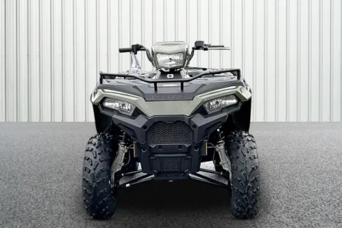 Photos of 2026 Polaris SPORTSMAN 450 H.O. SAGE GREEN for sale in Winchester, VA at Valley Cycle Center