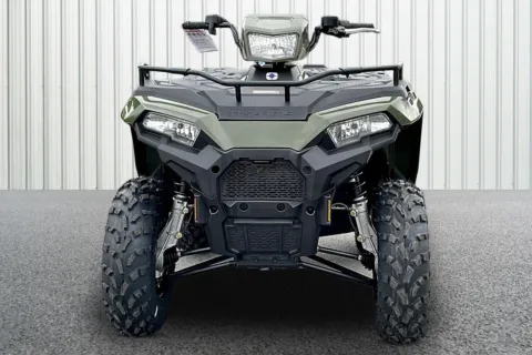 Photos of 2026 Polaris SPORTSMAN 450 H.O. SAGE GREEN for sale in Winchester, VA at Valley Cycle Center