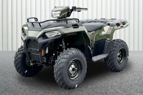 More photos of 2026 Polaris SPORTSMAN 450 H.O. SAGE GREEN at Valley Cycle Center, VA