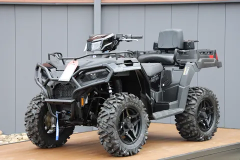 Photos of 2026 Polaris SPORTSMAN X2 570 ONYX BLACK 570 for sale in Winchester, VA at Valley Cycle Center
