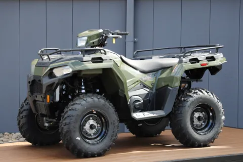 Photos of 2026 Polaris SPORTSMAN 450 H.O. EPS SAGE GREEN EPS for sale in Winchester, VA at Valley Cycle Center