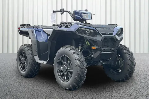 Blue 2026 Polaris SPORTSMAN 850 PREMIUM SPRINGFIELD BLUE Premium for sale in Winchester, VA