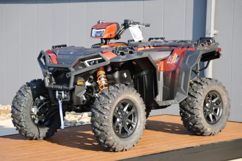 Another view of 2026 Polaris SPORTSMAN XP 1000 S LAVA ORANGE METALLIC S for sale in Winchester, VA at Valley Cycle Center