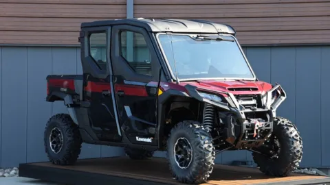 Red 2027 Kawasaki RIDGE CREW PLATINUM RANCH EDITION HVAC Platinum Ranch HVAC for sale in Winchester, VA