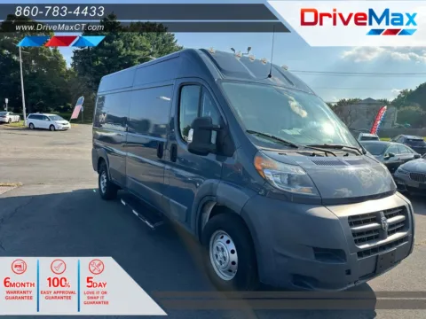 Blue 2018 Ram ProMaster Cargo Van 2500 High Roof Van 3D for sale in Manchester, CT