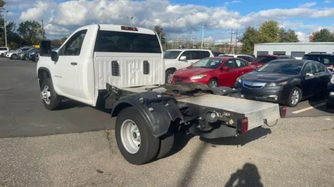 Another view of 2022 Chevrolet Silverado 3500 HD Regular Cab & Chassis Work Truck Cab & Chassis 2D for sale in Manchester, CT at Drivemax
