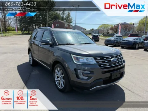 Gray 2017 Ford Explorer Limited Sport Utility 4D for sale in Manchester, CT