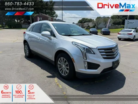 Silver 2017 Cadillac XT5 Luxury Sport Utility 4D for sale in Manchester, CT