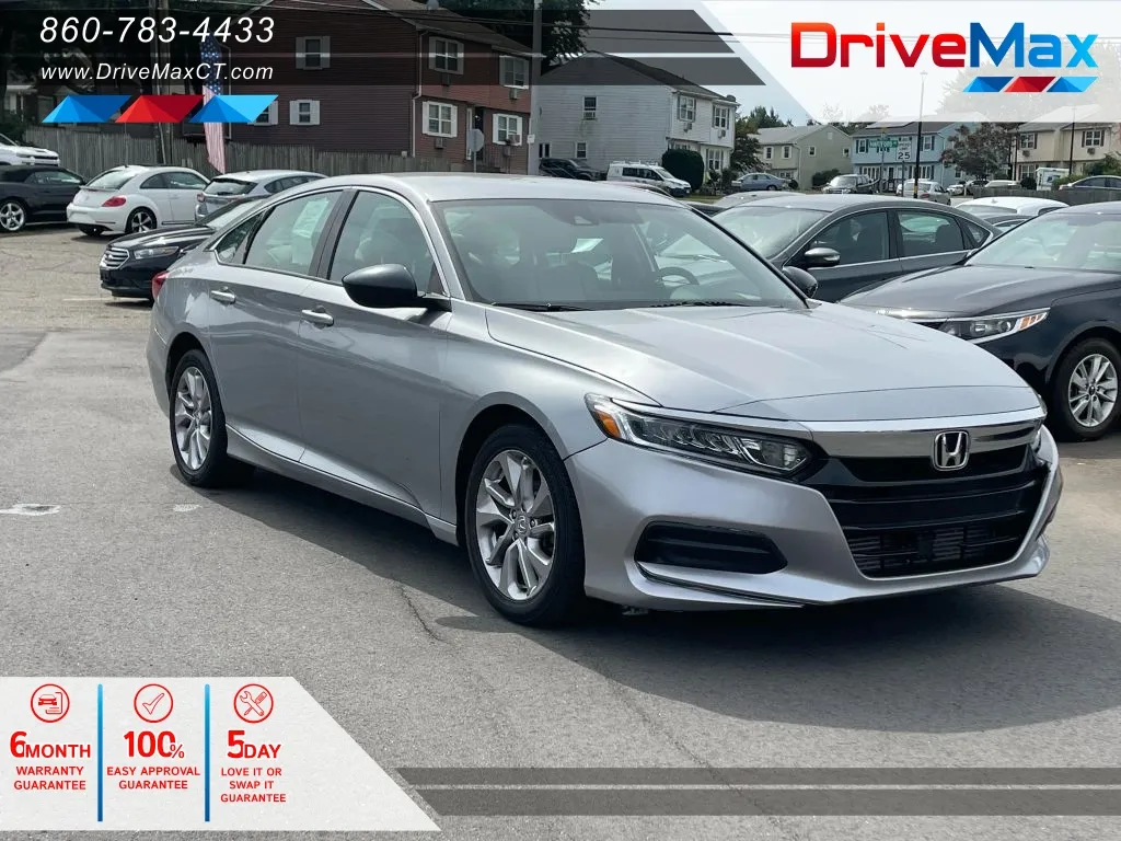 Silver 2019 Honda Accord LX Sedan 4D for sale in Manchester, CT
