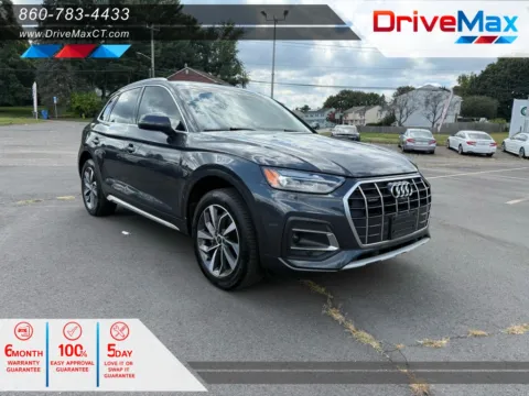 Gray 2021 Audi Q5 45 TFSI Premium Plus Sport Utility 4D for sale in Manchester, CT