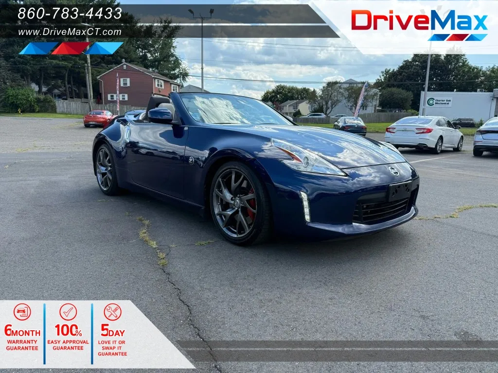 Blue 2016 Nissan 370Z Touring Sport Roadster 2D for sale in Manchester, CT
