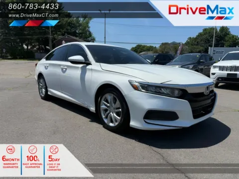 White 2018 Honda Accord LX Sedan 4D for sale in Manchester, CT