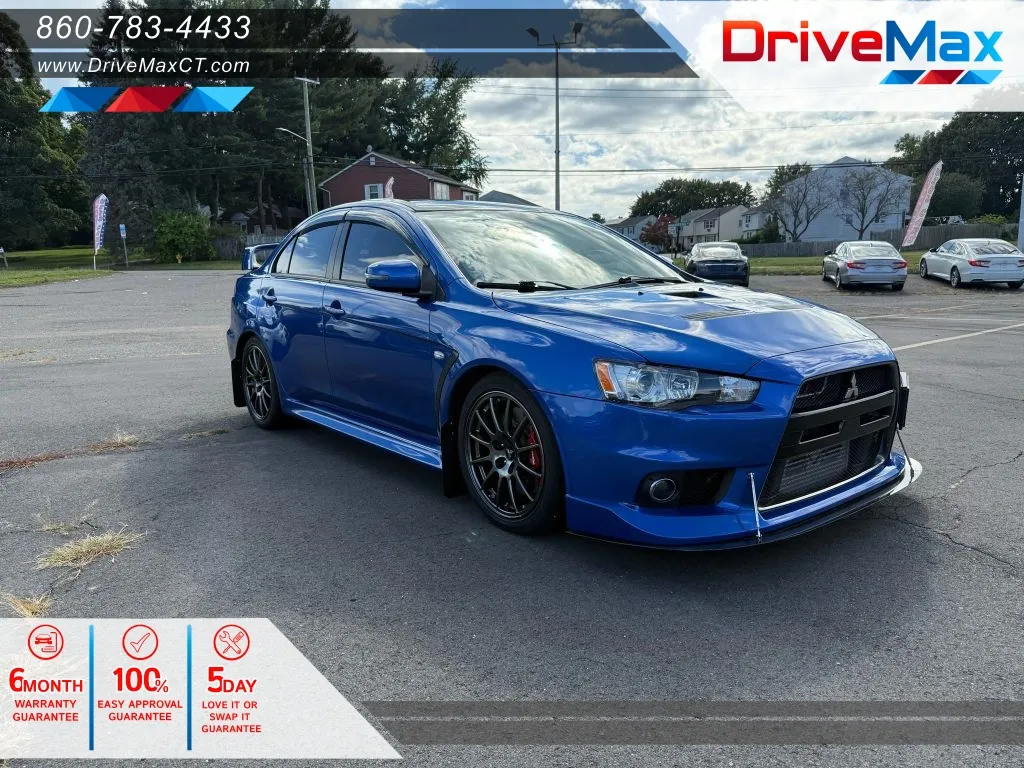 Blue 2015 Mitsubishi Lancer Evolution Final Edition Sedan 4D for sale in Manchester, CT