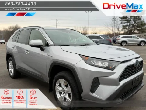 Silver 2019 Toyota RAV4 Hybrid LE Sport Utility 4D for sale in Manchester, CT