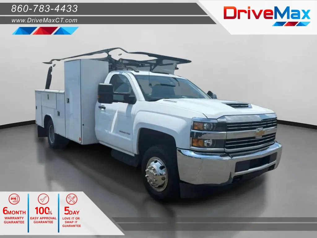 2018 Chevrolet Silverado 3500 HD Regular Cab Work Truck Pickup 2D 8 ft for sale in Manchester, CT