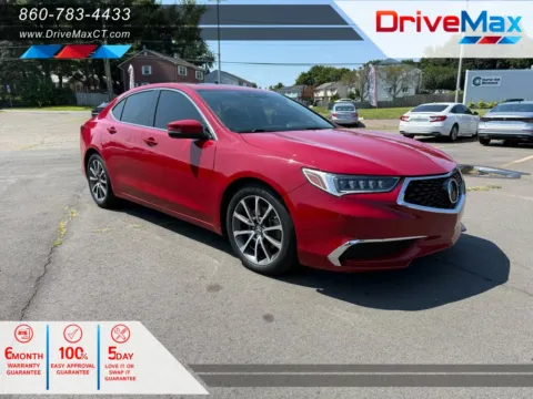 Red 2018 Acura TLX 3.5 Sedan 4D for sale in Manchester, CT
