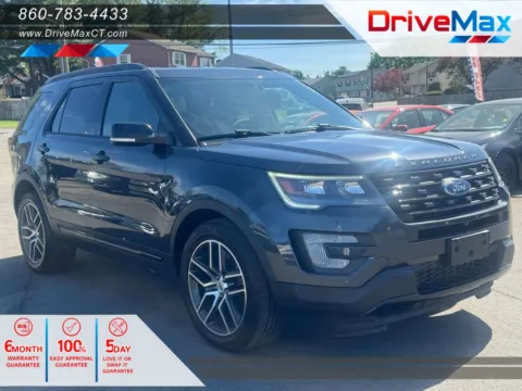 Gray 2017 Ford Explorer Sport SUV 4D for sale in Manchester, CT