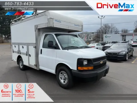 White 2015 Chevrolet Express Commercial Cutaway Cutaway Van 2D for sale in Manchester, CT