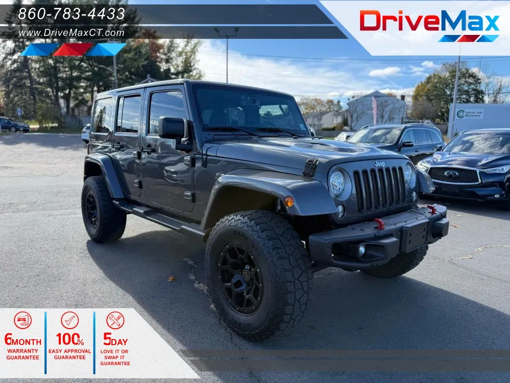 2017 Jeep Wrangler Unlimited Sahara Sport Utility 4D for sale in Manchester, CT